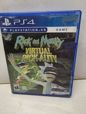 Rick and Morty Virtual Rick-ality PS4 PSVR PlayStation VR Tested Working